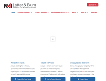 Tablet Screenshot of latterblumpm.com